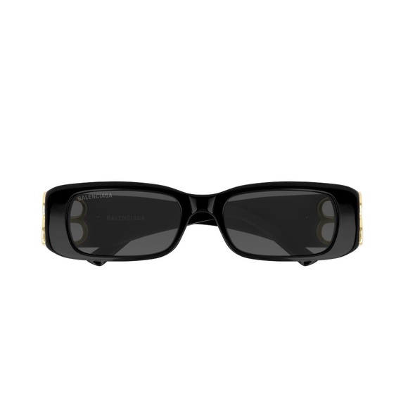 Balenciaga BB0096S Sunglasses
001 - Black/Gold - Grey - Picture 4 of 5